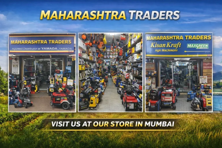 Top Agricultural Equipment From Maharashtra Traders 8 Maharashtra Traders is a Mumbai-based supplier of agricultural and industrial equipment, established in 2006. We deal in engines, water pumps, sprayers, outboard motors, power tools, and related machinery, serving customers across India.